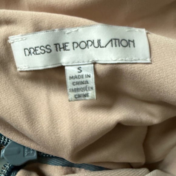 Dress The Population Lola Sequin Bodycon Dress, Size Small - Picture 7 of 7